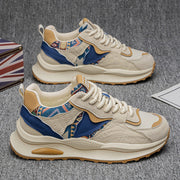 Beige/Bleu