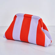Rayures blanches/rouges