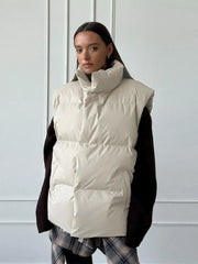 Crème - Gilet