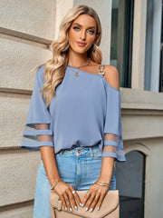 Bleu et gris